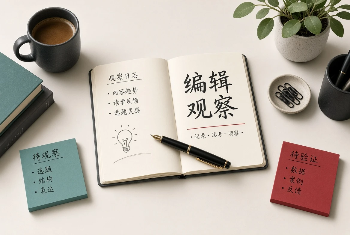 编辑观察栏目主题视觉
